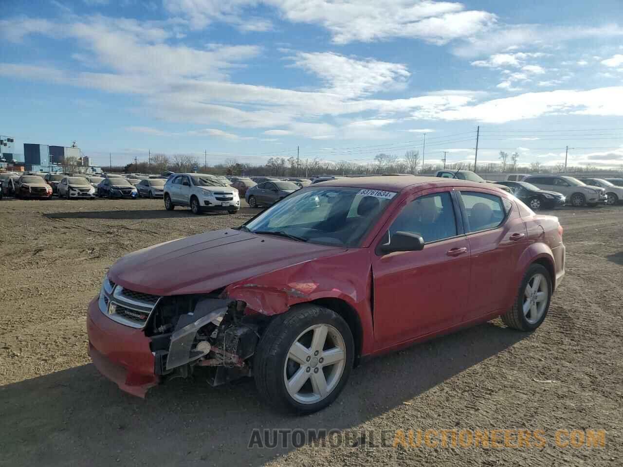 1C3CDZAB3DN534208 DODGE AVENGER 2013