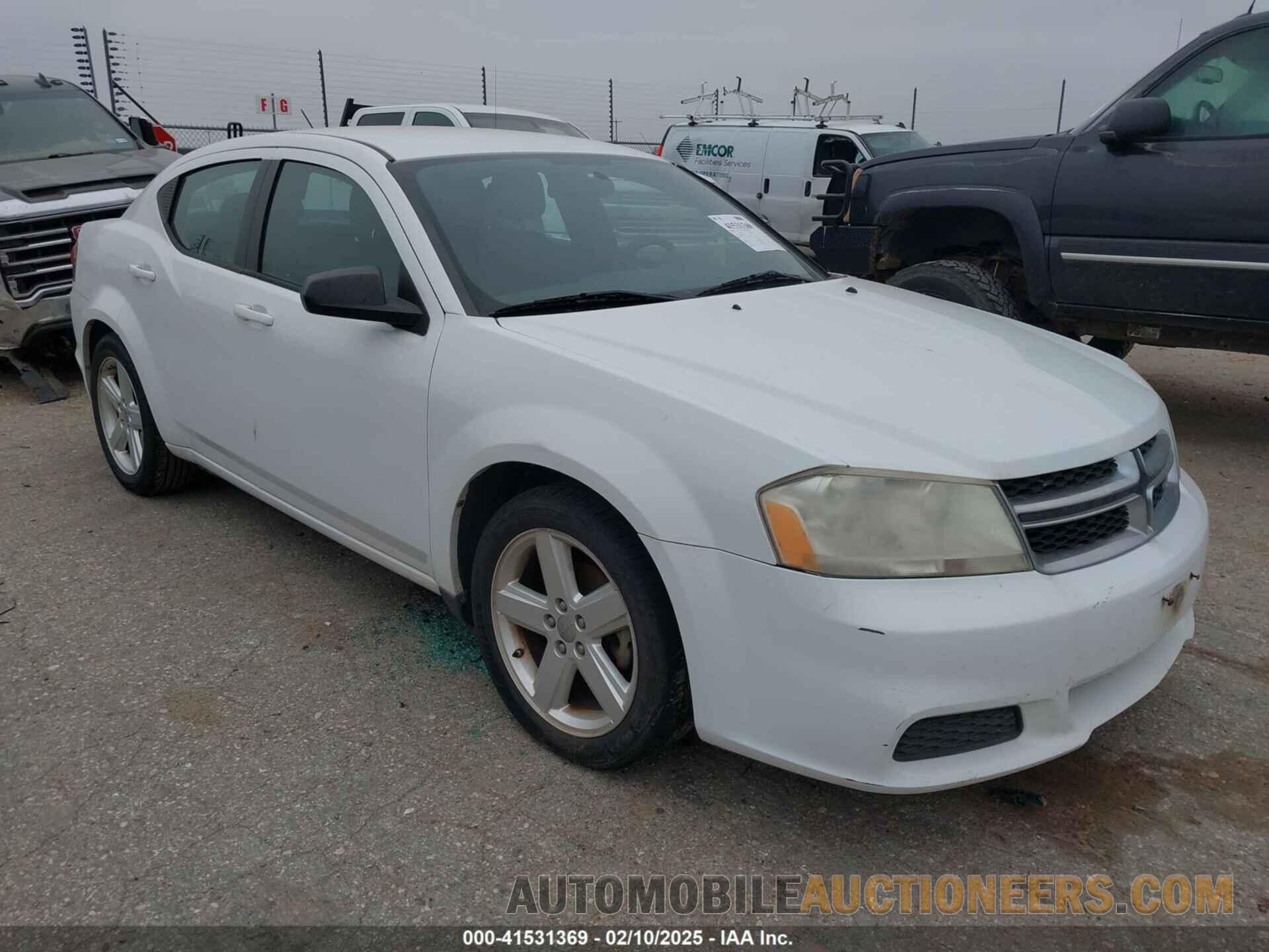 1C3CDZAB3DN534662 DODGE AVENGER 2013