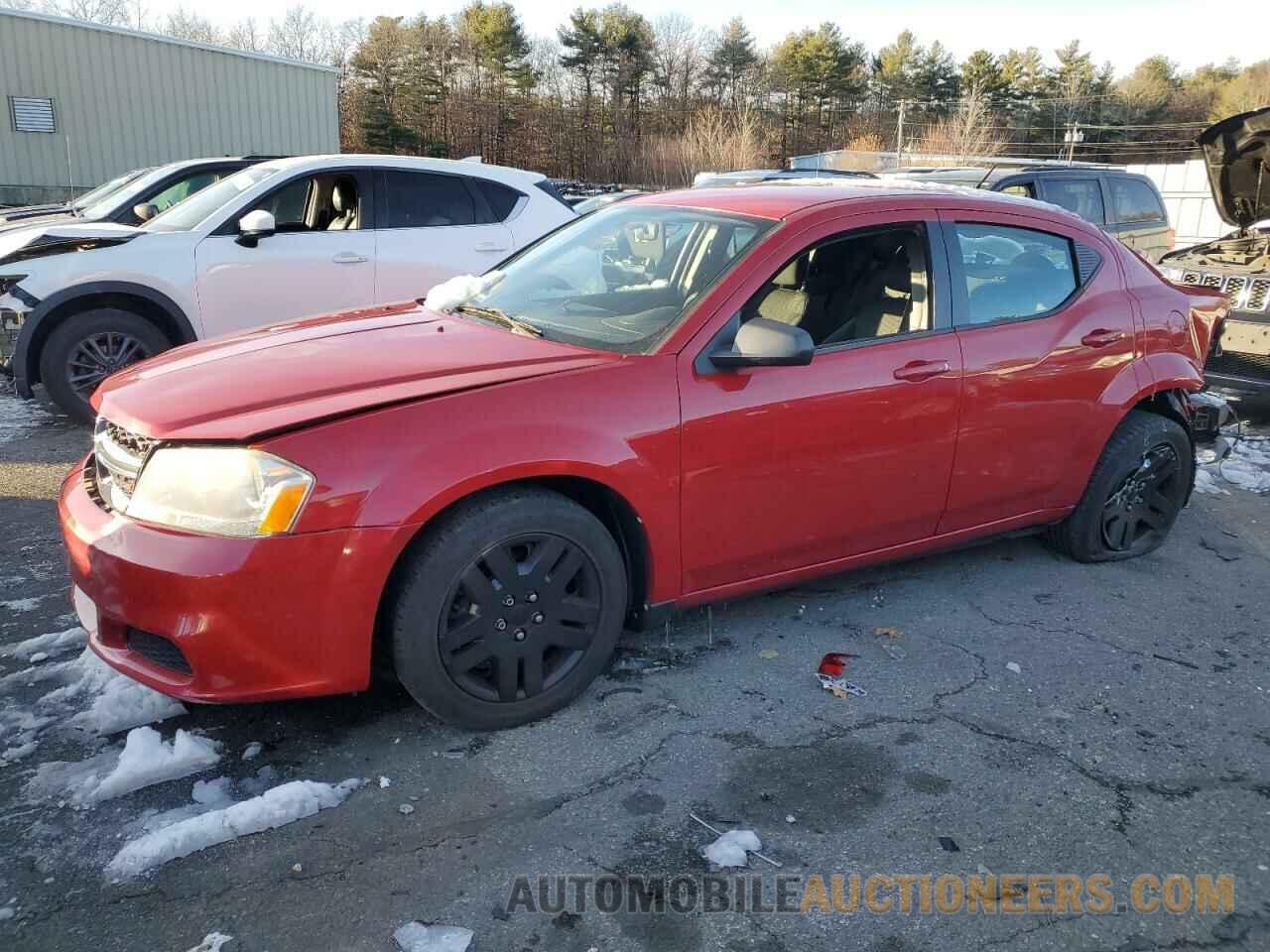 1C3CDZAB3DN616567 DODGE AVENGER 2013