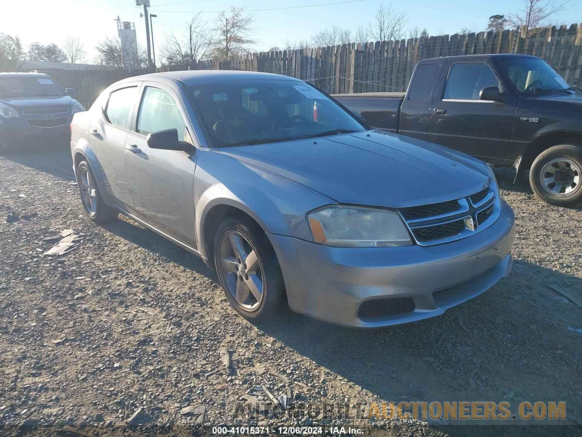 1C3CDZAB3EN113333 DODGE AVENGER 2014