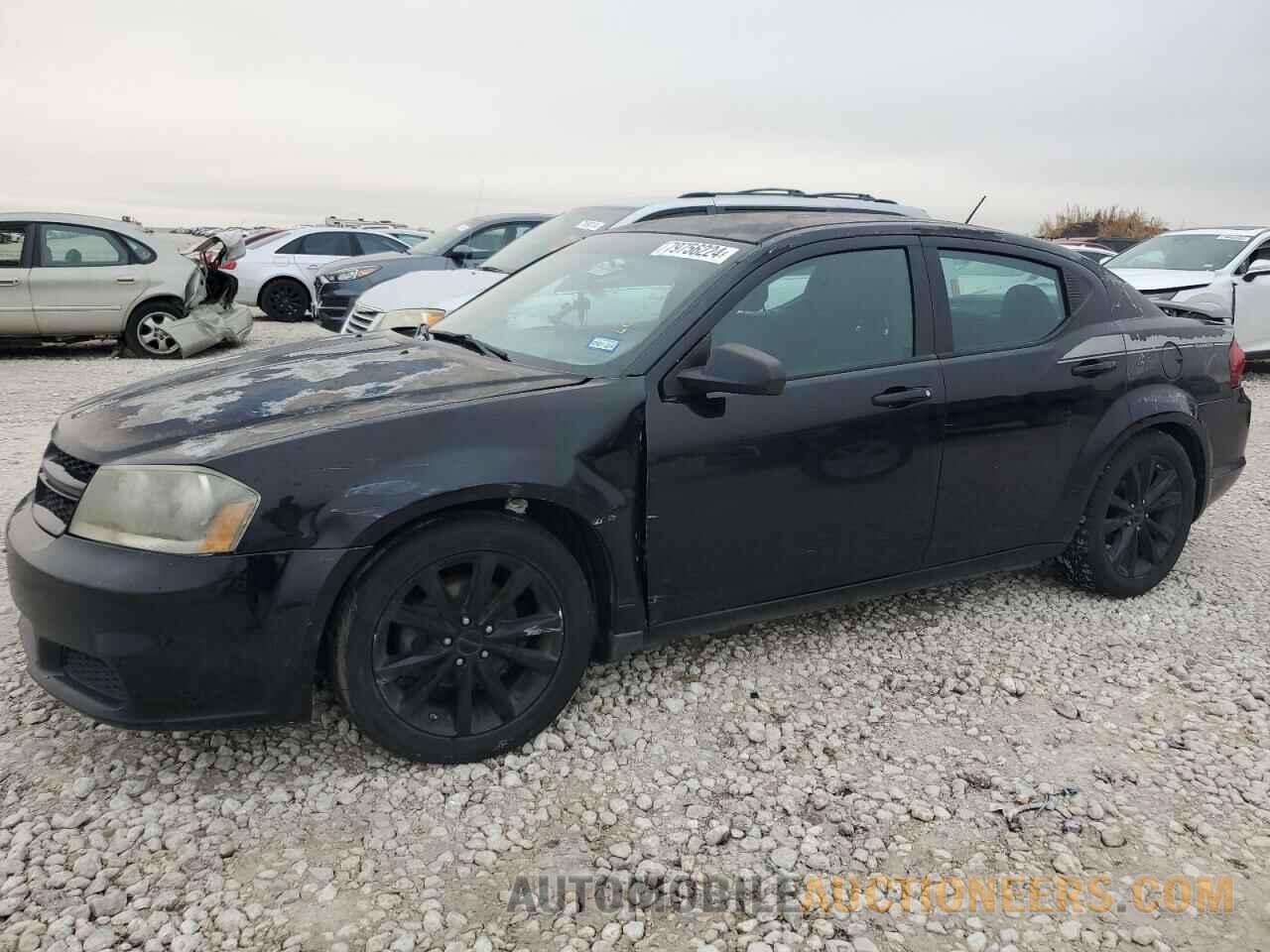 1C3CDZAB3EN148728 DODGE AVENGER 2014