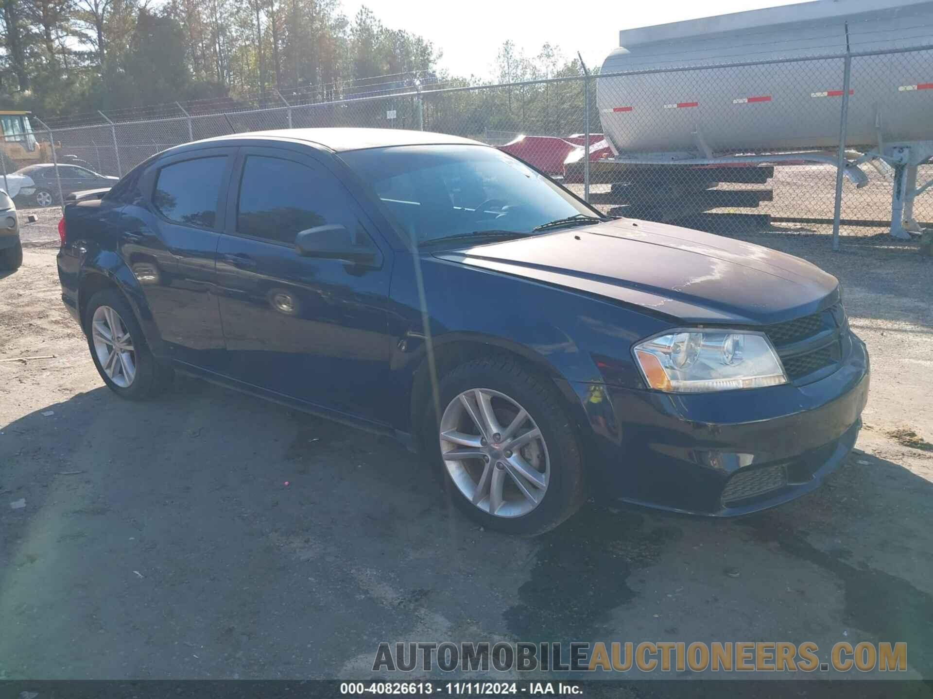 1C3CDZAB3EN234279 DODGE AVENGER 2014