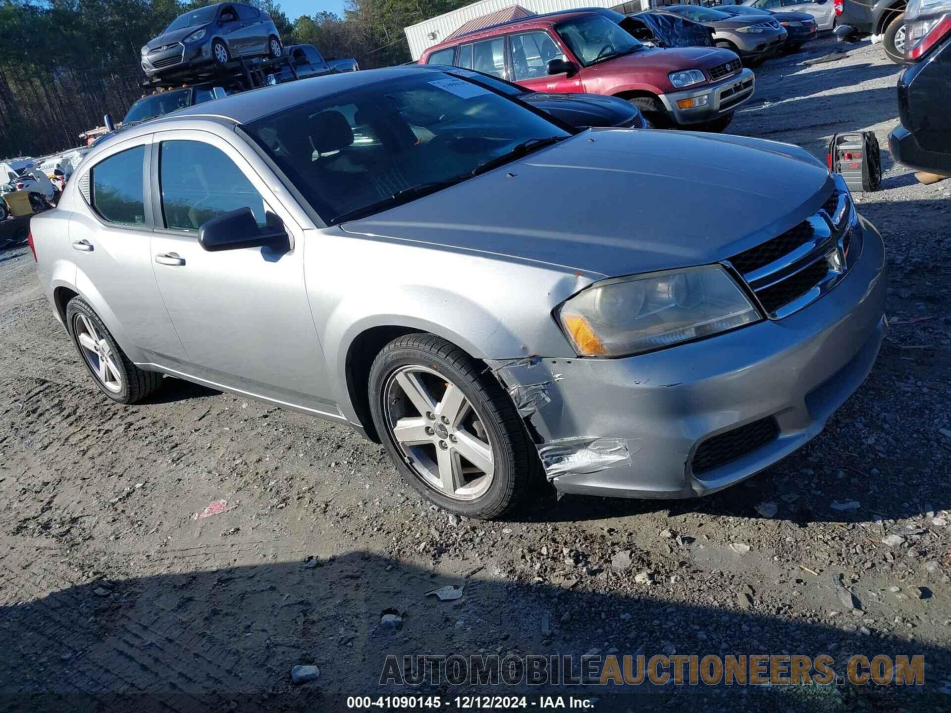 1C3CDZAB5DN607322 DODGE AVENGER 2013