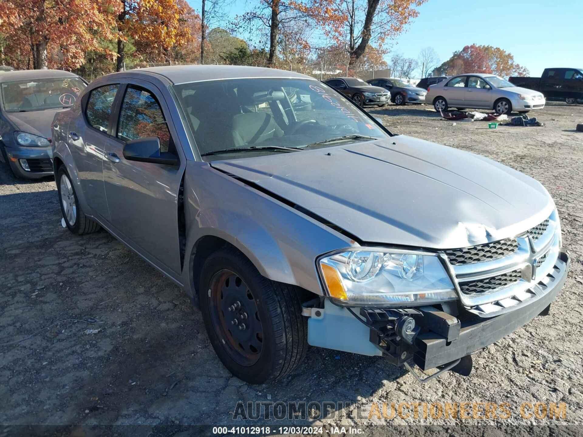 1C3CDZAB5DN630079 DODGE AVENGER 2013