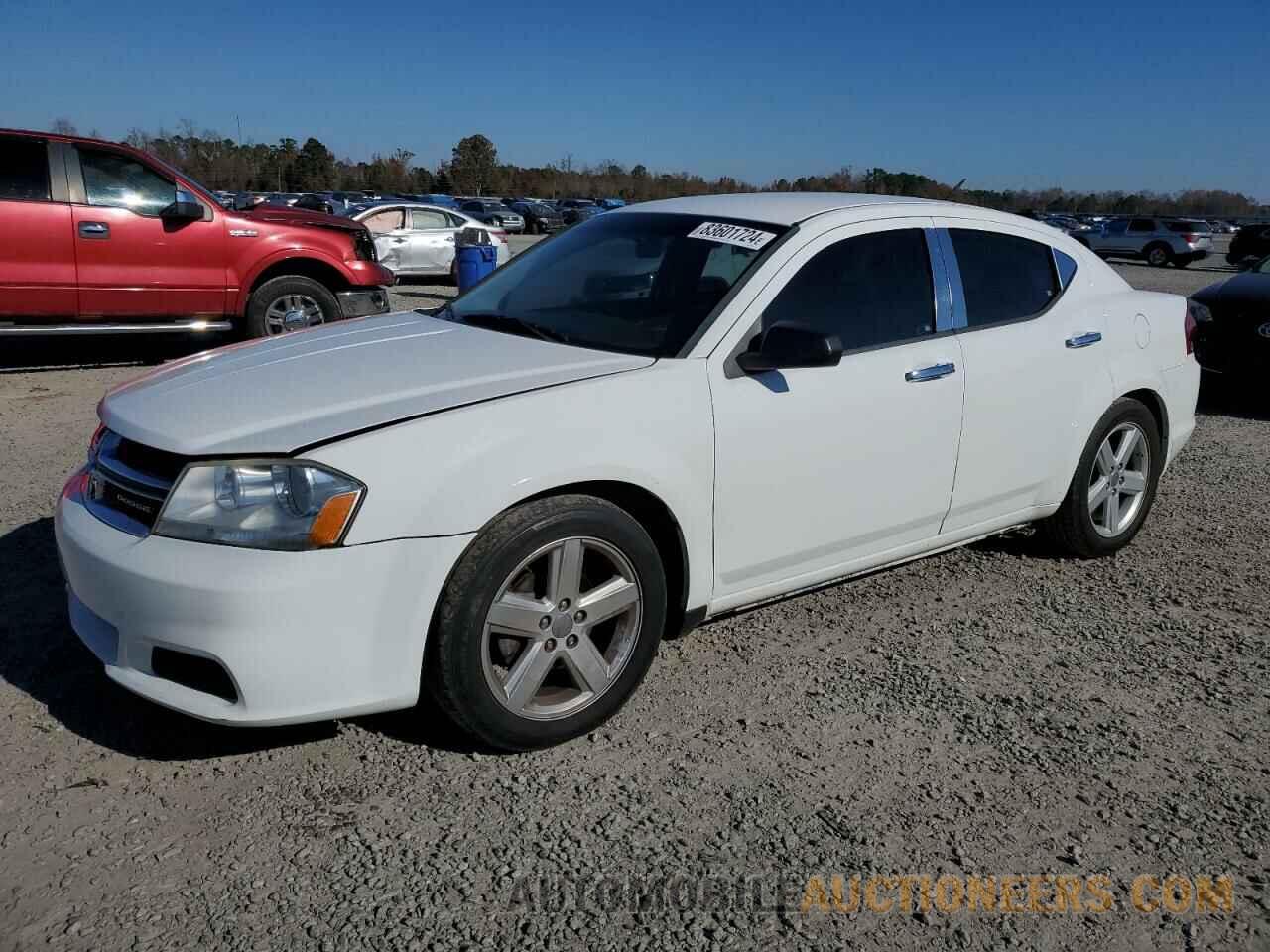 1C3CDZAB5DN649019 DODGE AVENGER 2013