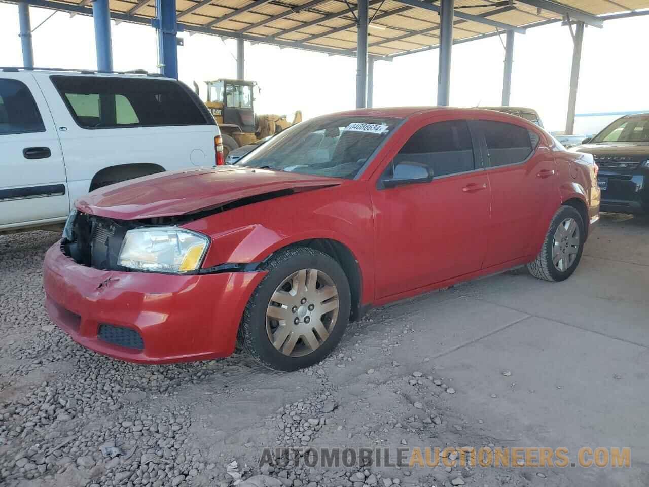 1C3CDZAB5DN653717 DODGE AVENGER 2013