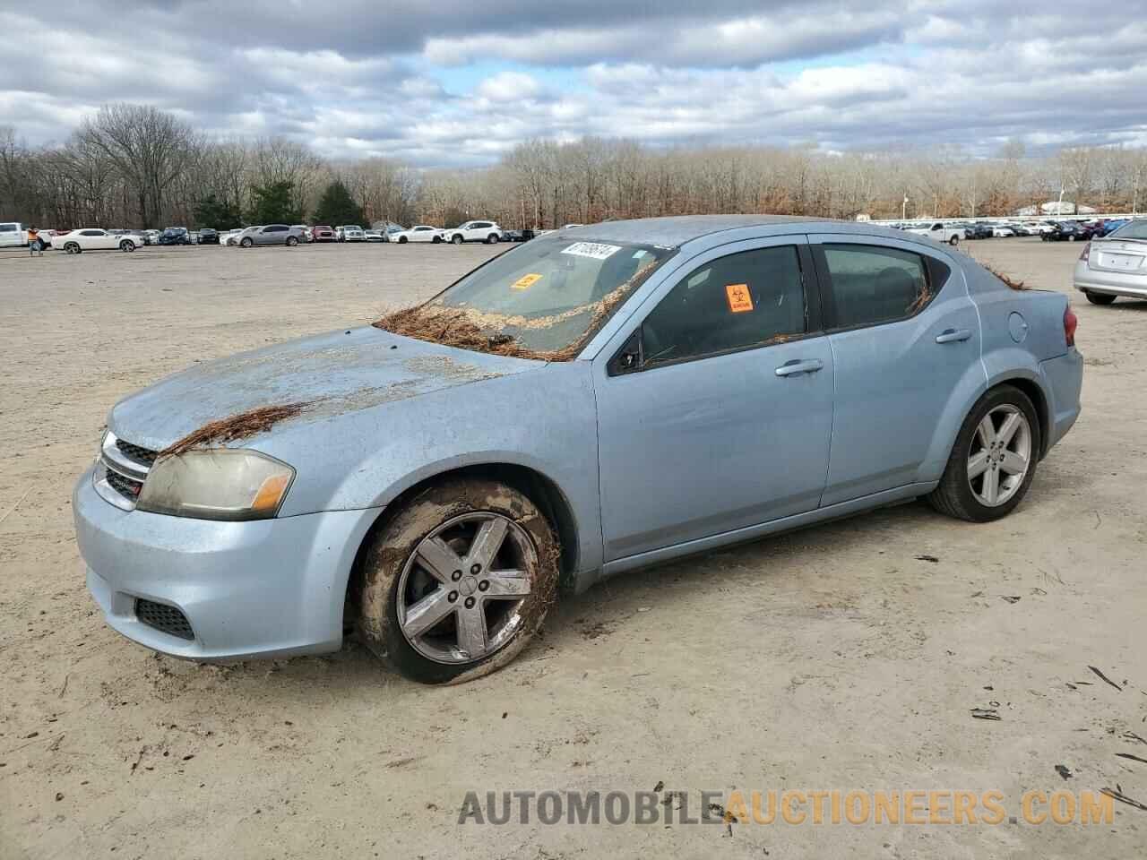 1C3CDZAB5DN661235 DODGE AVENGER 2013