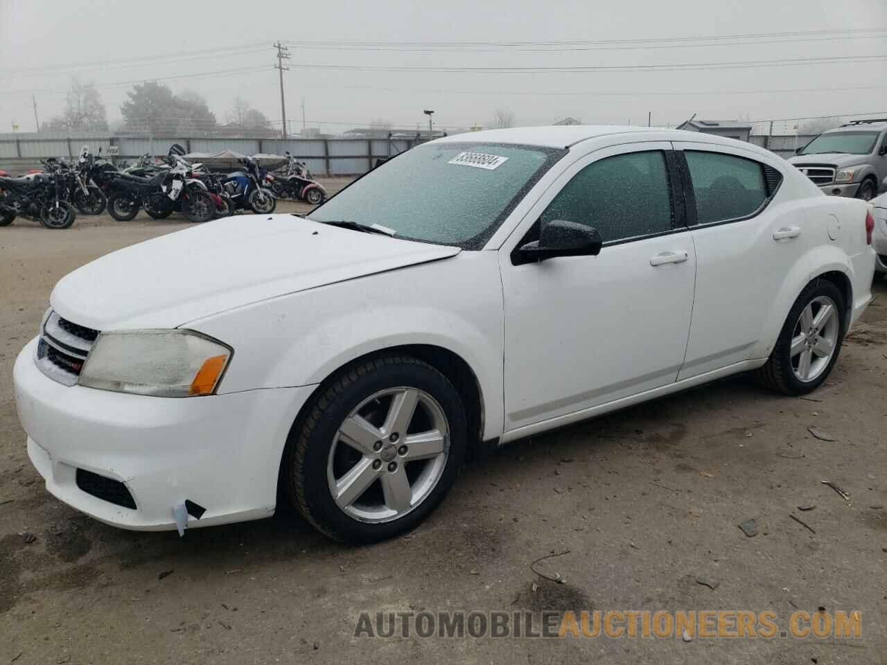 1C3CDZAB5DN664670 DODGE AVENGER 2013