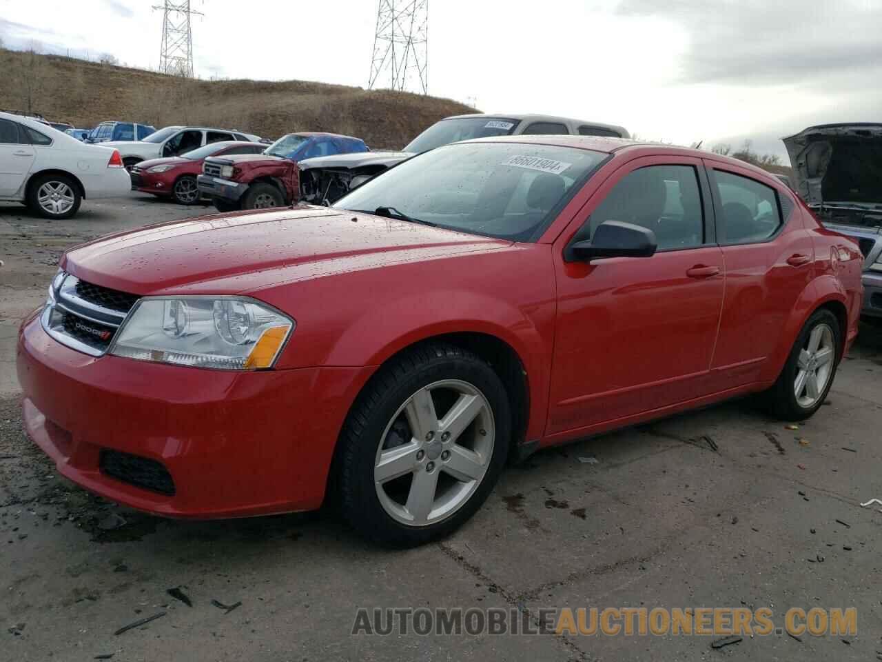 1C3CDZAB5DN722504 DODGE AVENGER 2013