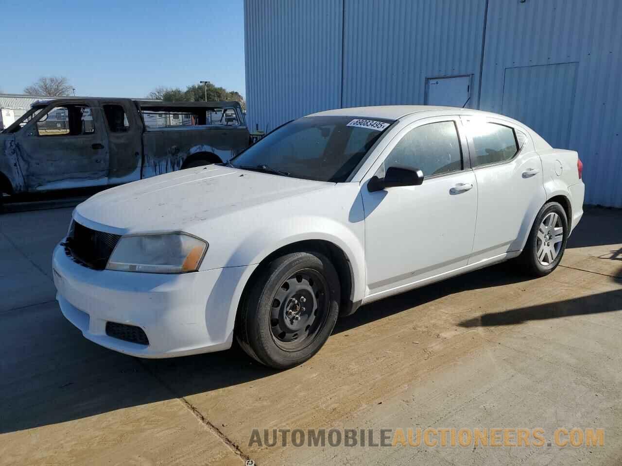 1C3CDZAB5EN116041 DODGE AVENGER 2014