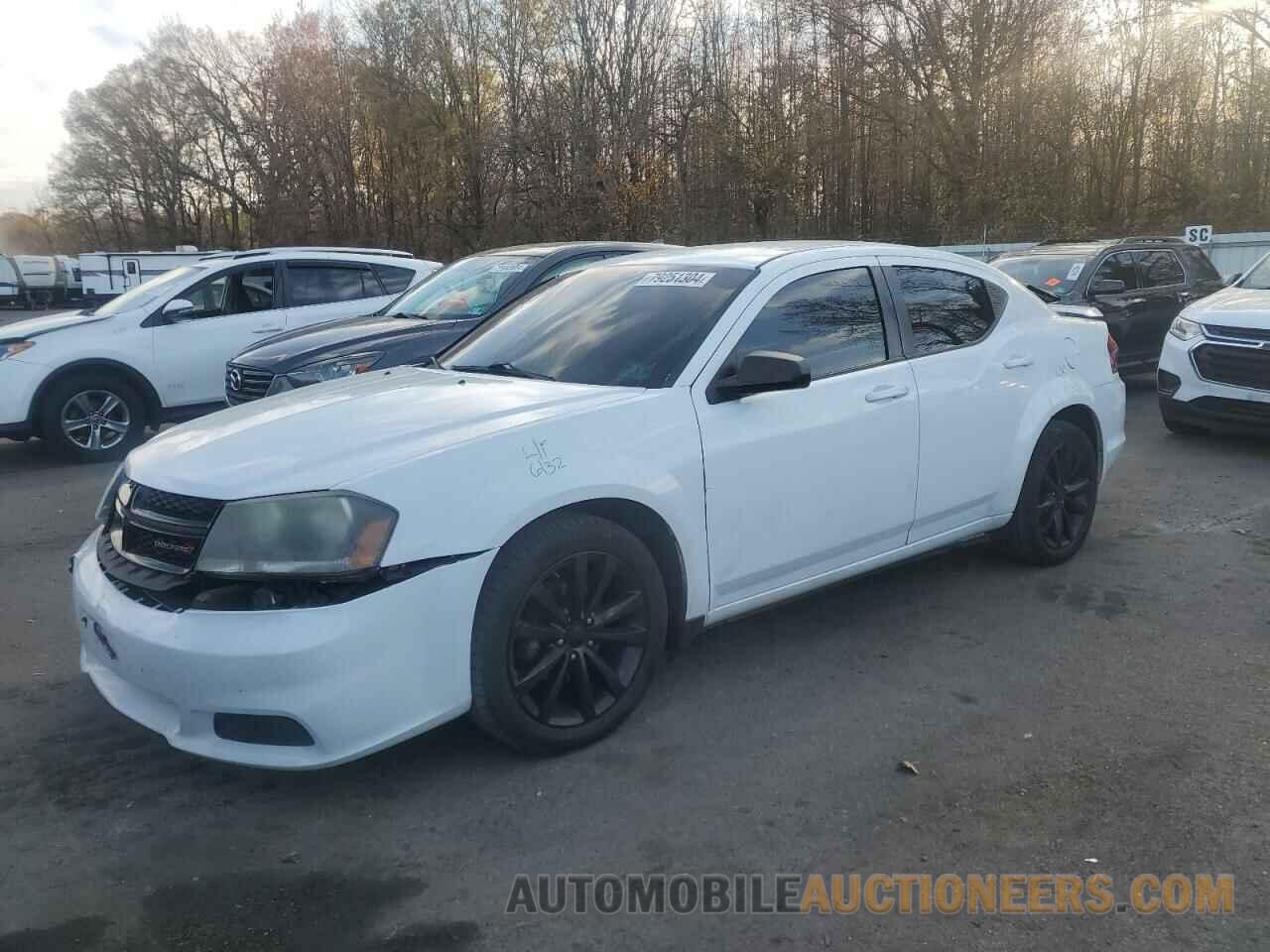 1C3CDZAB5EN220366 DODGE AVENGER 2014