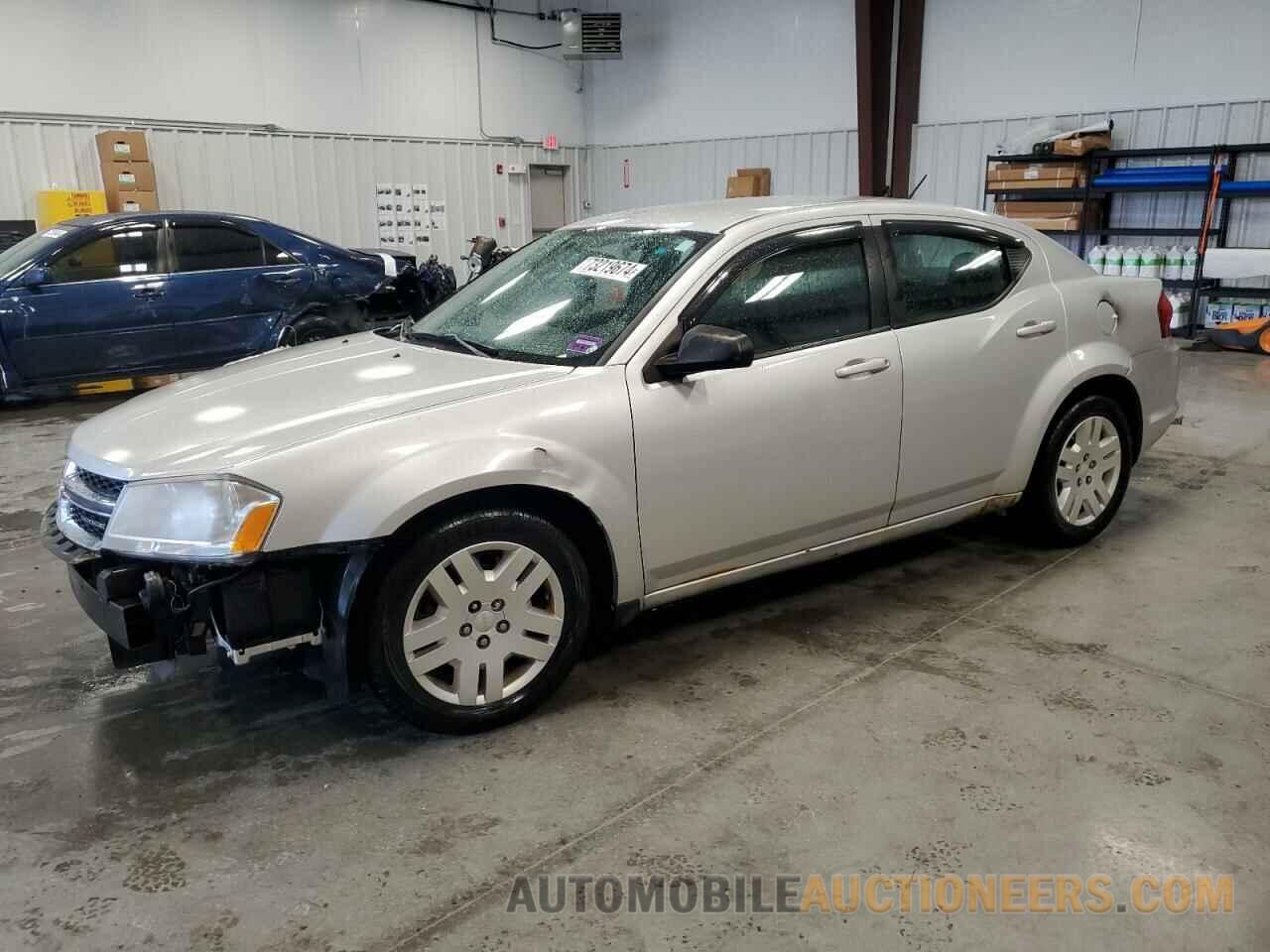 1C3CDZAB6CN128695 DODGE AVENGER 2012