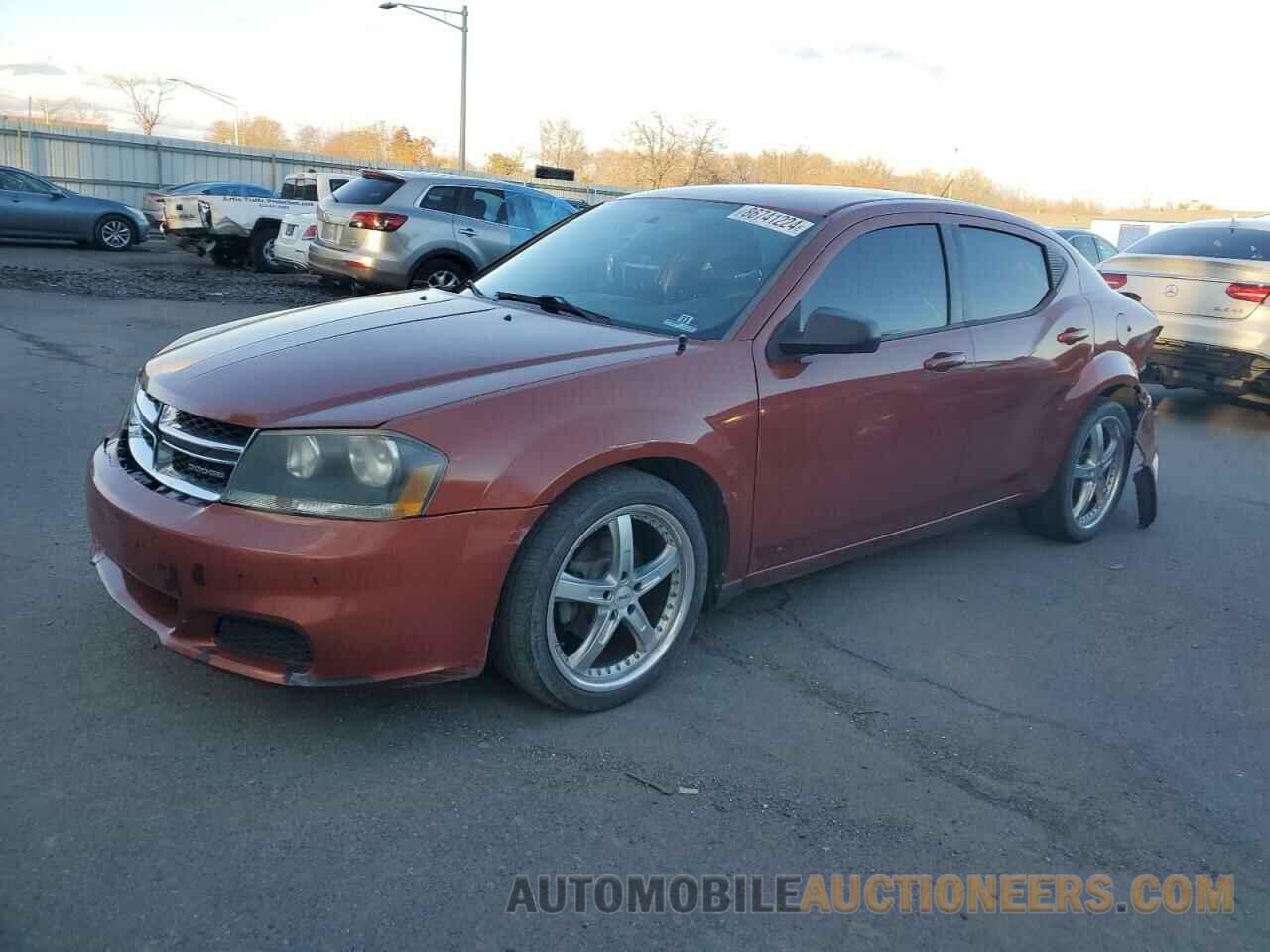 1C3CDZAB6CN183163 DODGE AVENGER 2012