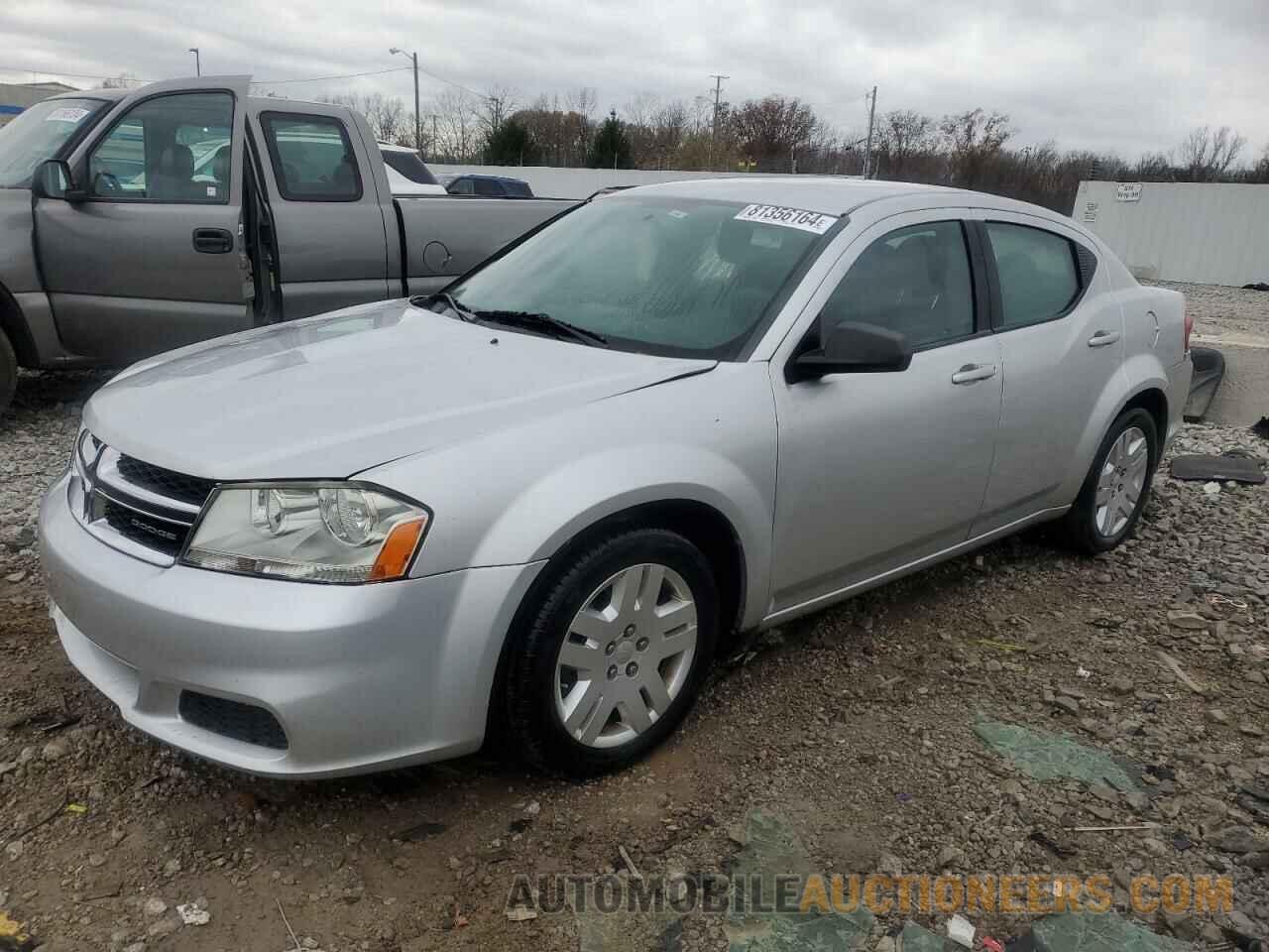 1C3CDZAB6CN193336 DODGE AVENGER 2012