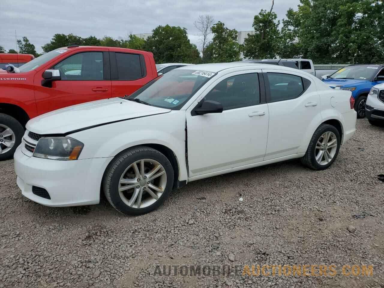 1C3CDZAB6EN166804 DODGE AVENGER 2014