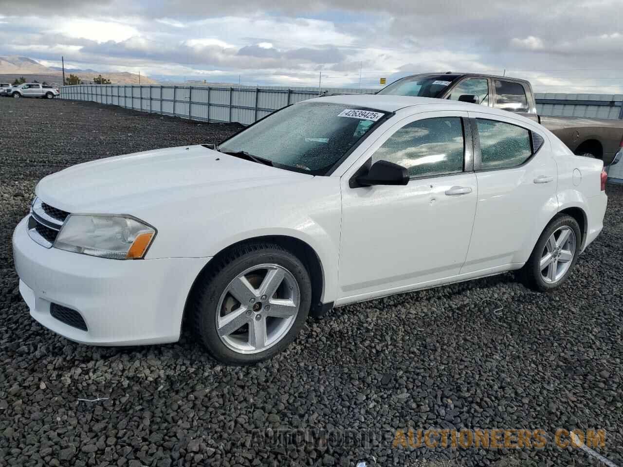 1C3CDZAB7DN537354 DODGE AVENGER 2013