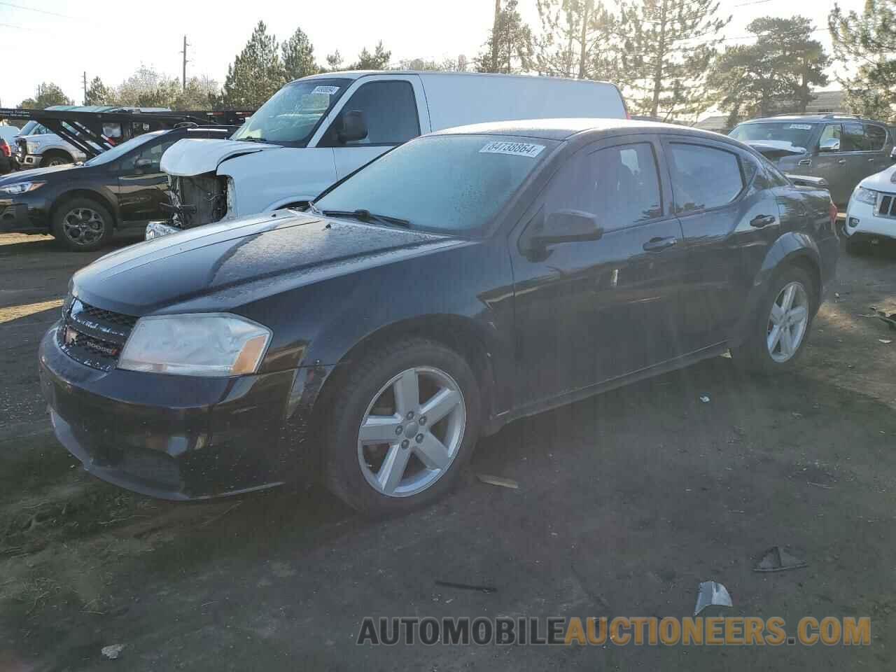 1C3CDZAB7DN604888 DODGE AVENGER 2013