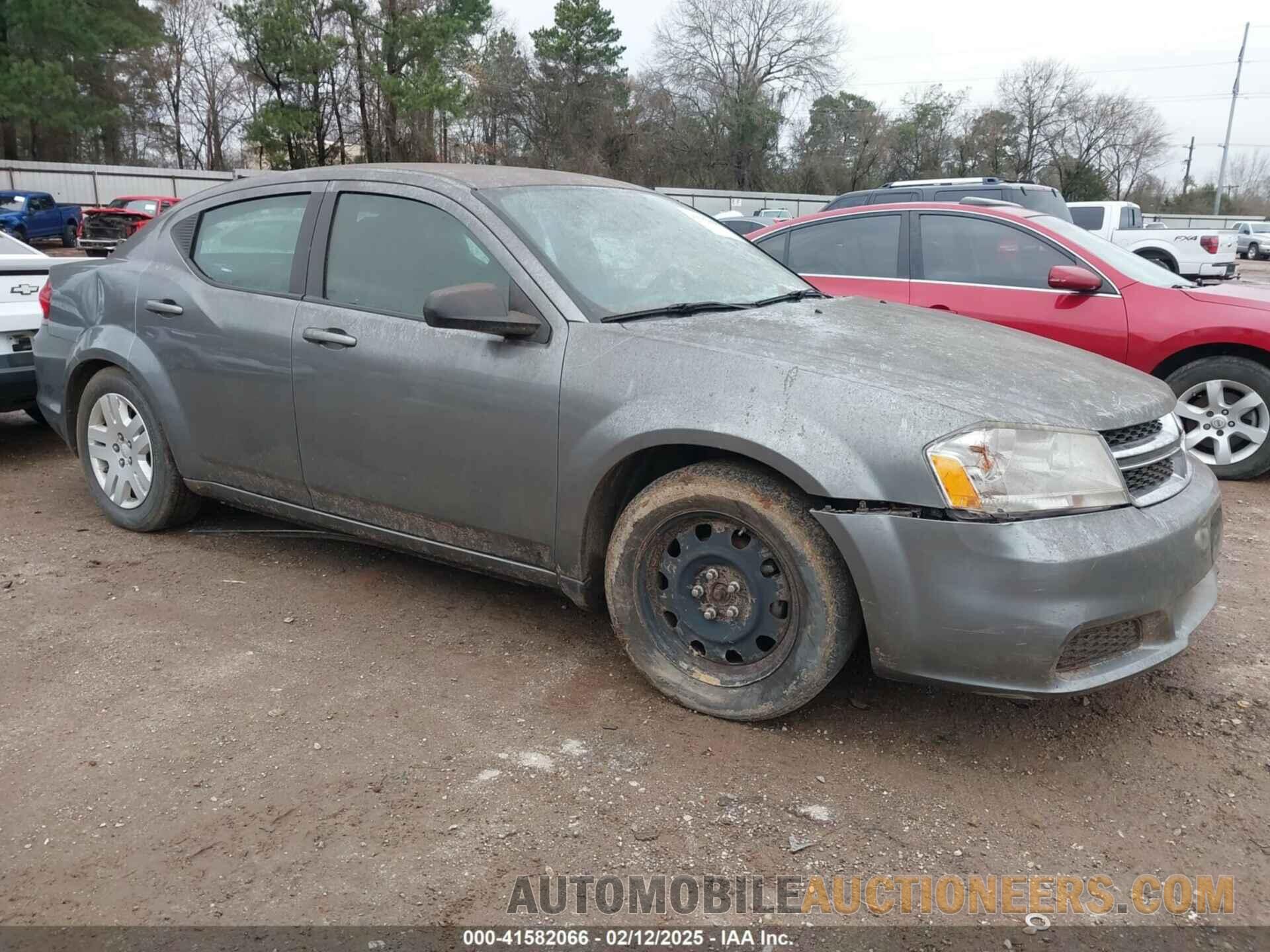 1C3CDZAB7DN637664 DODGE AVENGER 2013