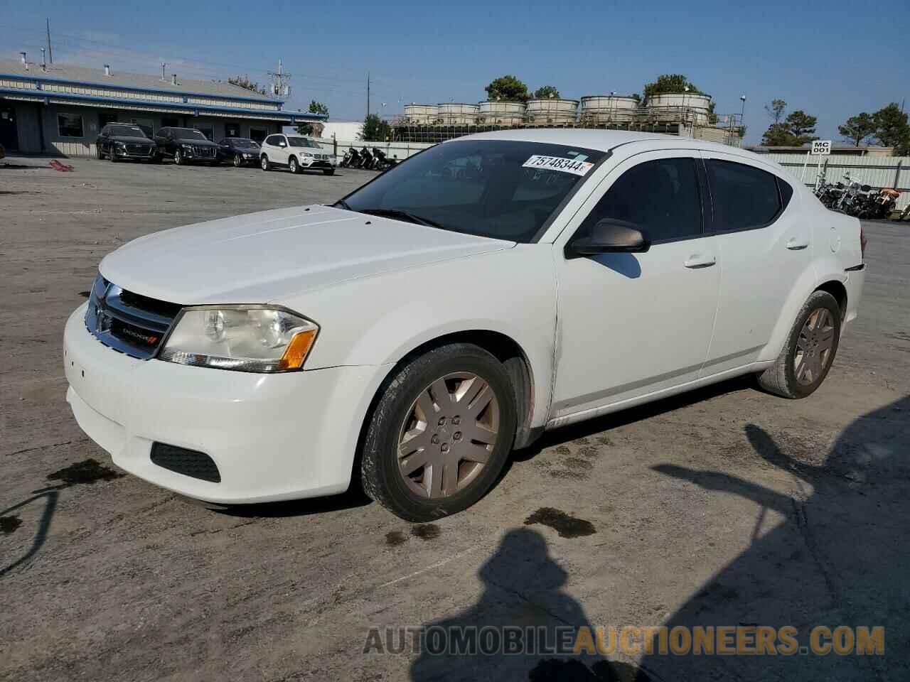 1C3CDZAB7DN677937 DODGE AVENGER 2013