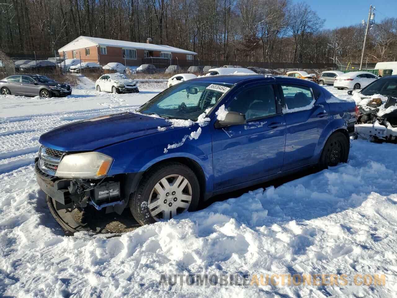 1C3CDZAB7EN226234 DODGE AVENGER 2014