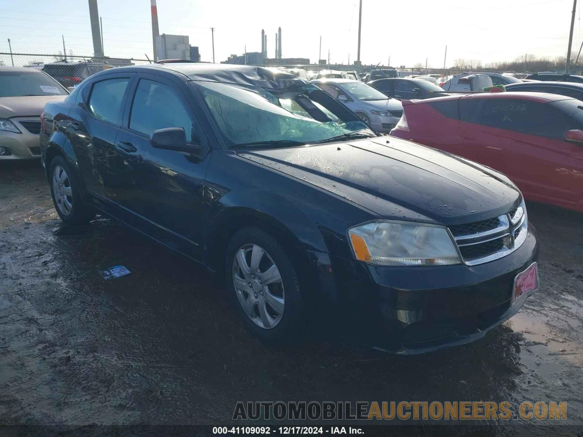 1C3CDZAB8CN324248 DODGE AVENGER 2012