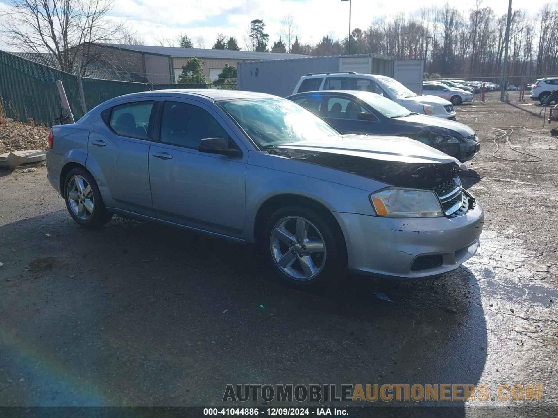 1C3CDZAB8EN112873 DODGE AVENGER 2014