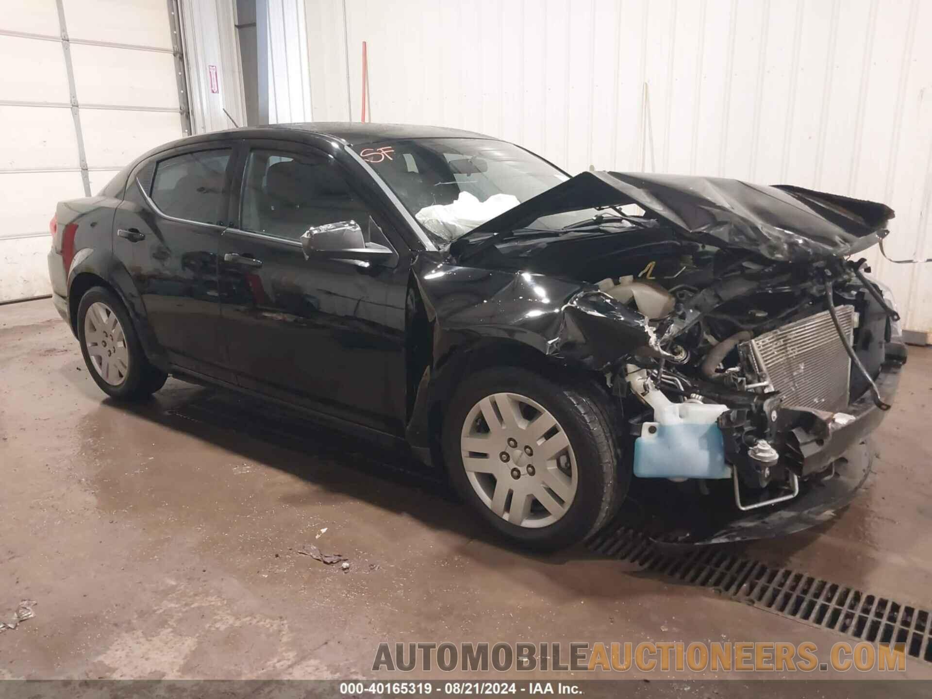 1C3CDZAB8EN130516 DODGE AVENGER 2014