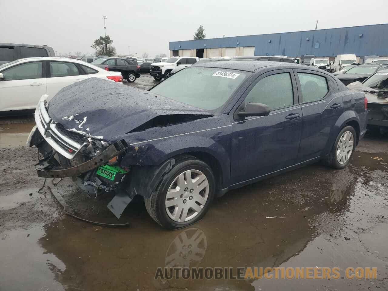 1C3CDZAB8EN173625 DODGE AVENGER 2014