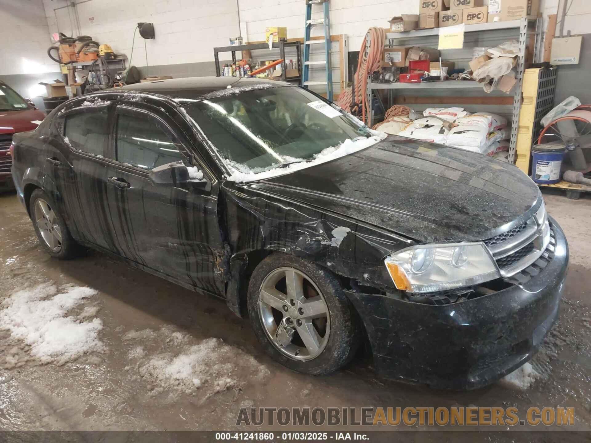 1C3CDZAB9CN232596 DODGE AVENGER 2012