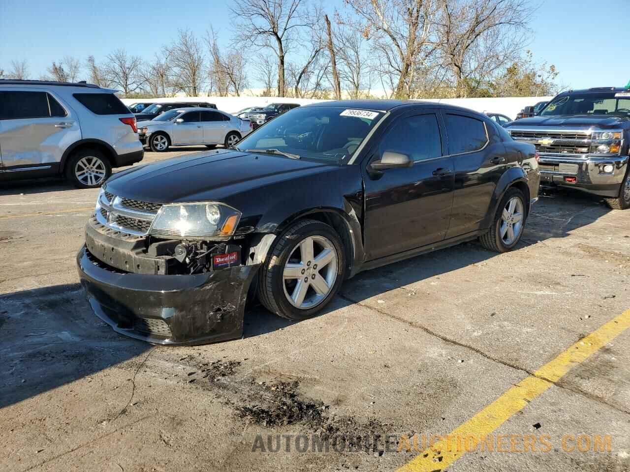 1C3CDZAB9DN517140 DODGE AVENGER 2013