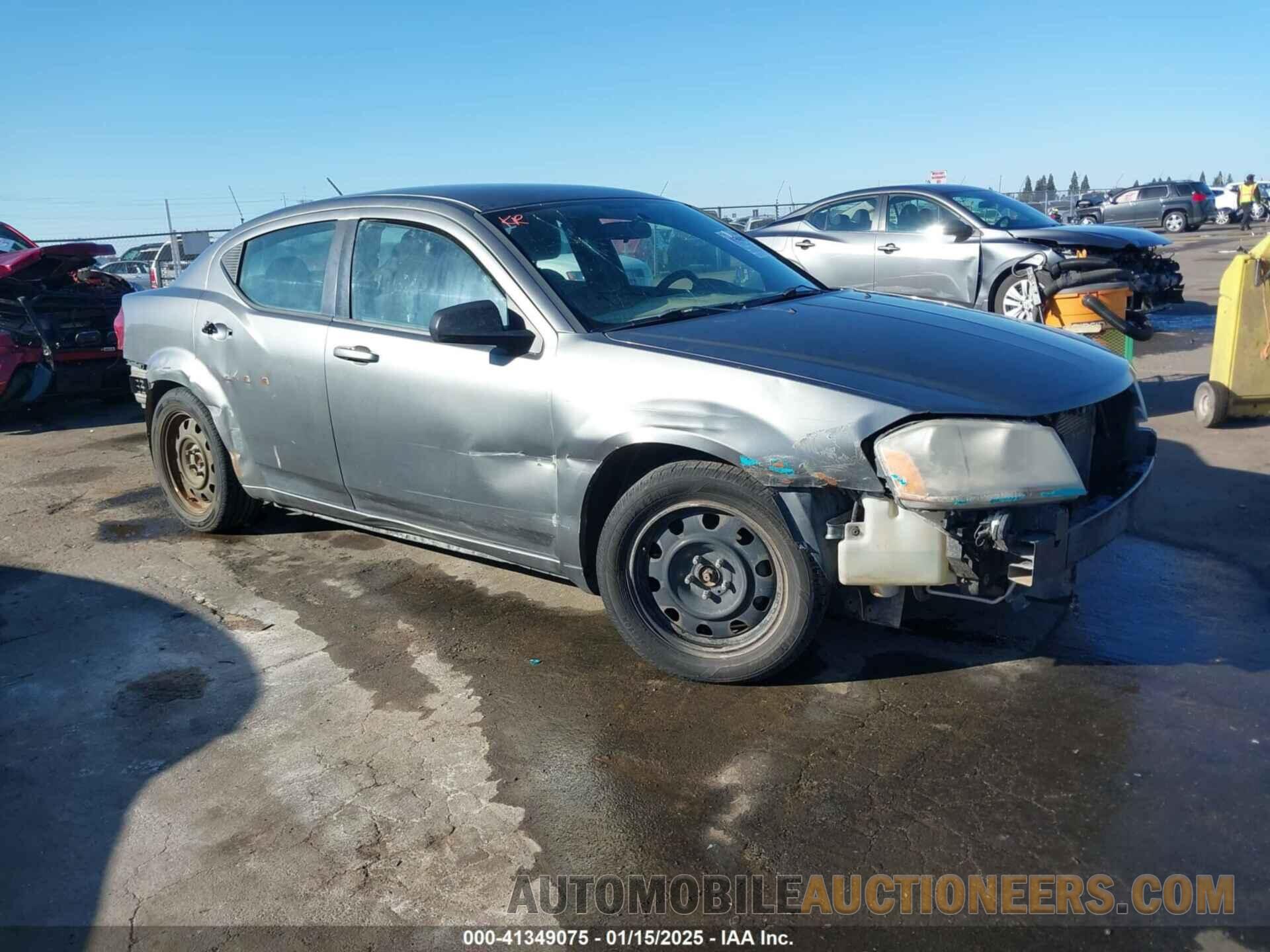 1C3CDZAB9DN617836 DODGE AVENGER 2013