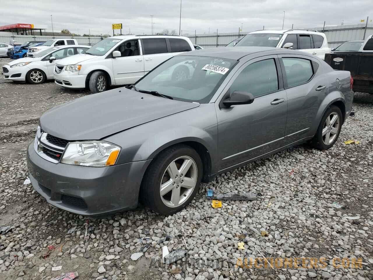 1C3CDZAB9DN643076 DODGE AVENGER 2013