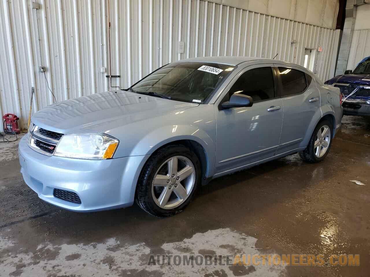 1C3CDZAB9DN713384 DODGE AVENGER 2013