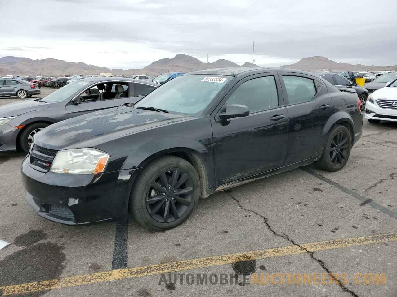 1C3CDZAB9EN162116 DODGE AVENGER 2014