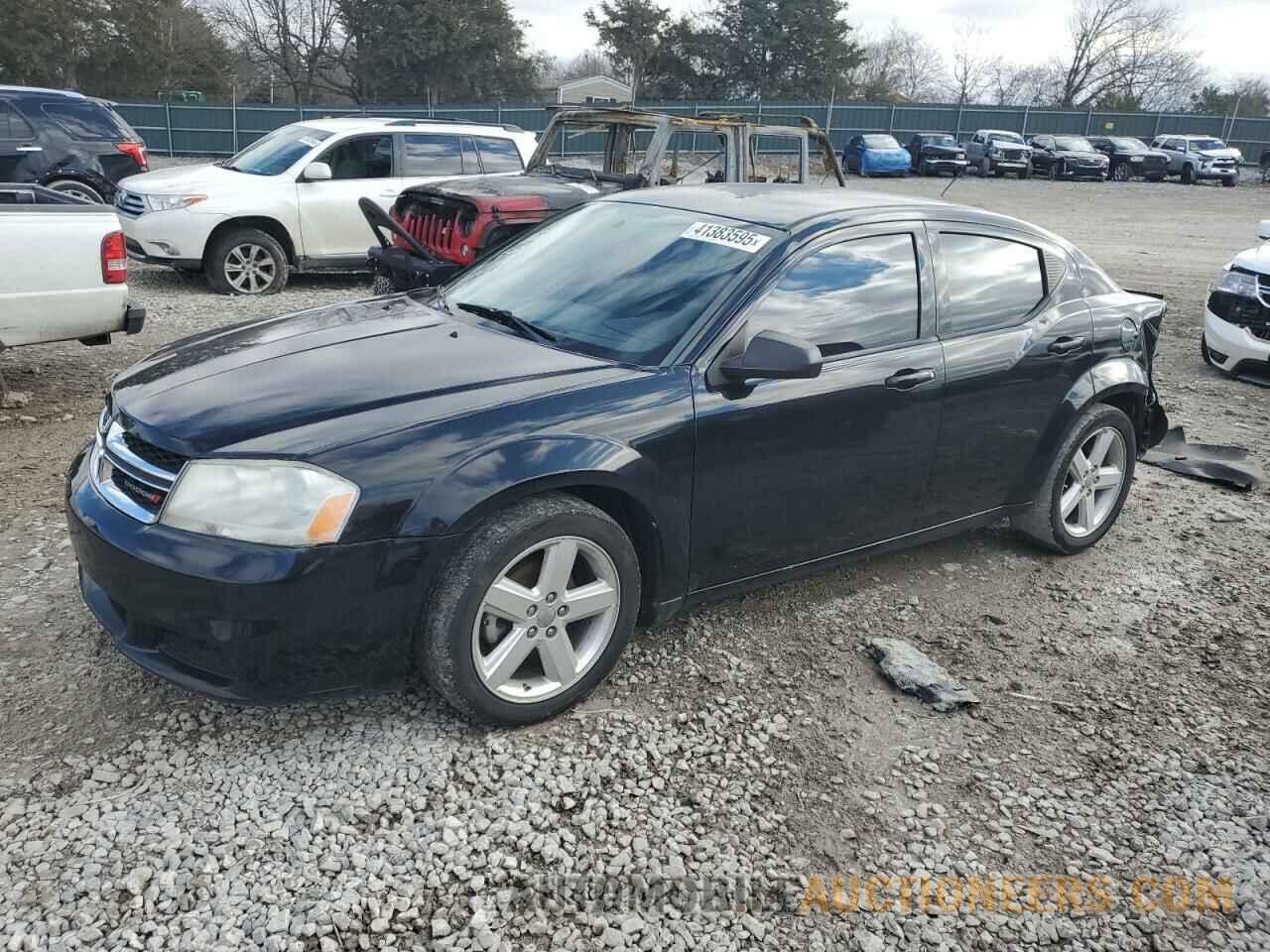 1C3CDZABXDN517423 DODGE AVENGER 2013