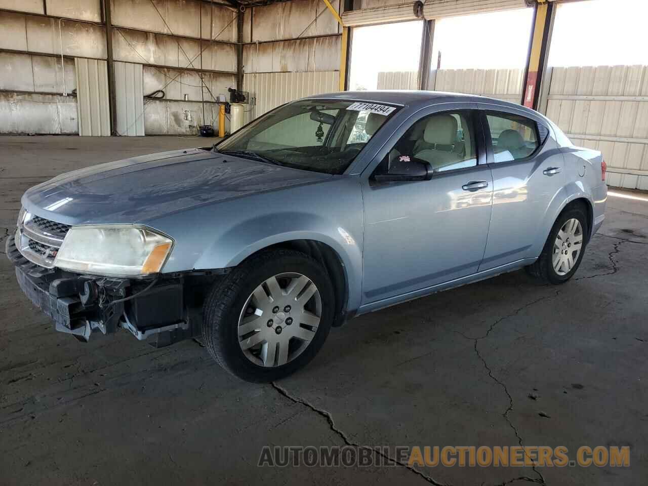 1C3CDZABXDN572079 DODGE AVENGER 2013