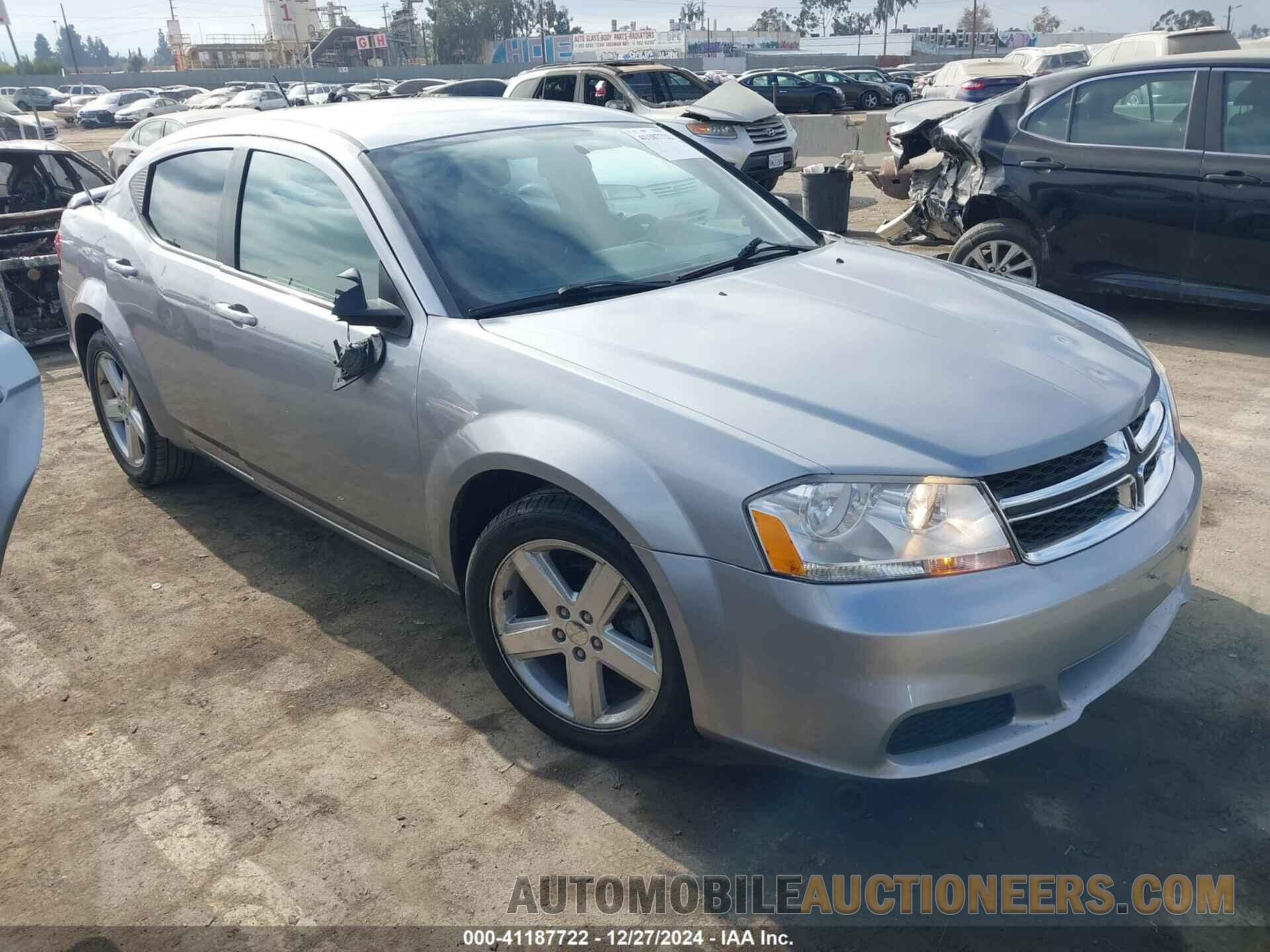 1C3CDZABXDN645208 DODGE AVENGER 2013