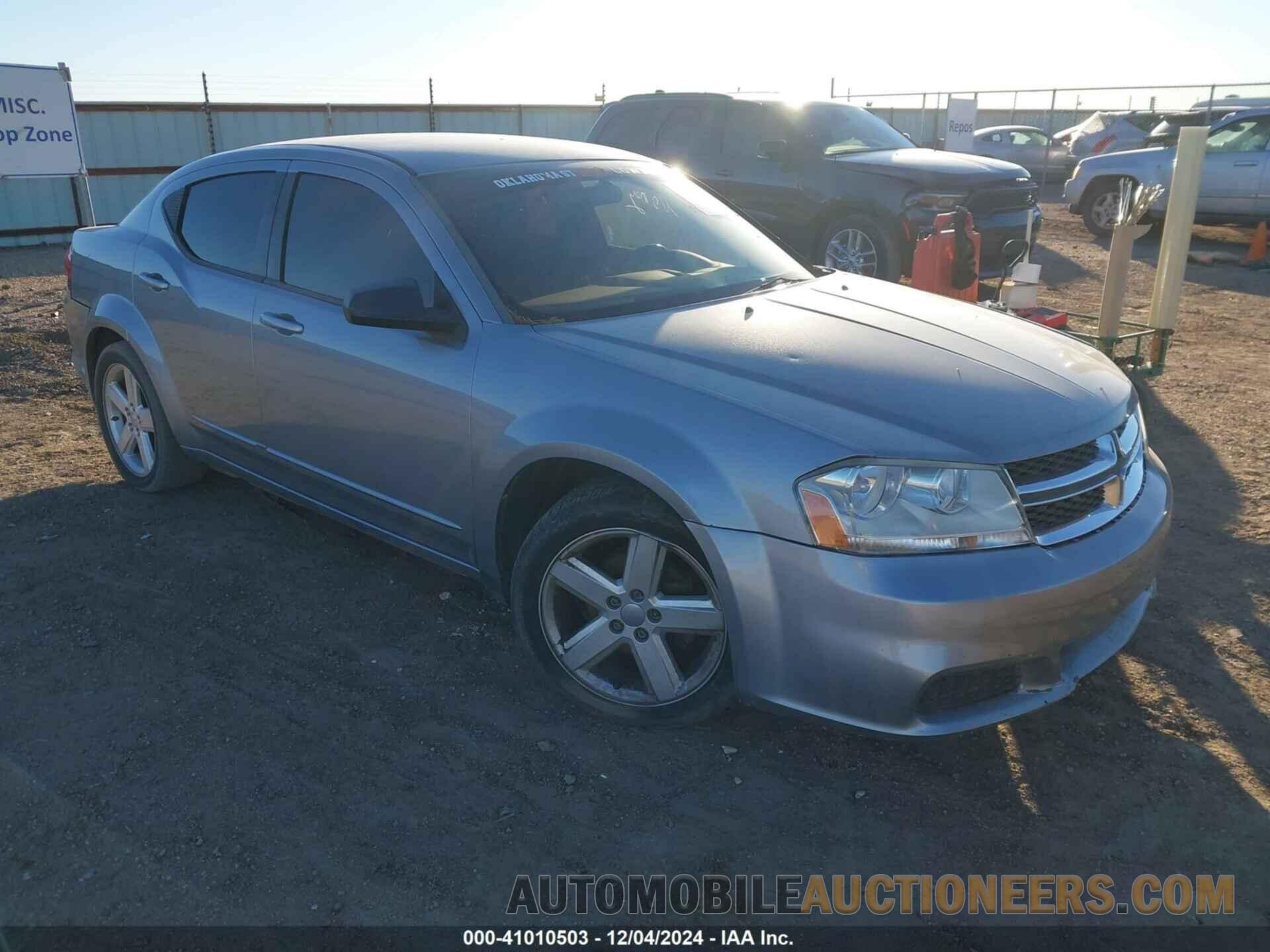 1C3CDZABXDN713121 DODGE AVENGER 2013