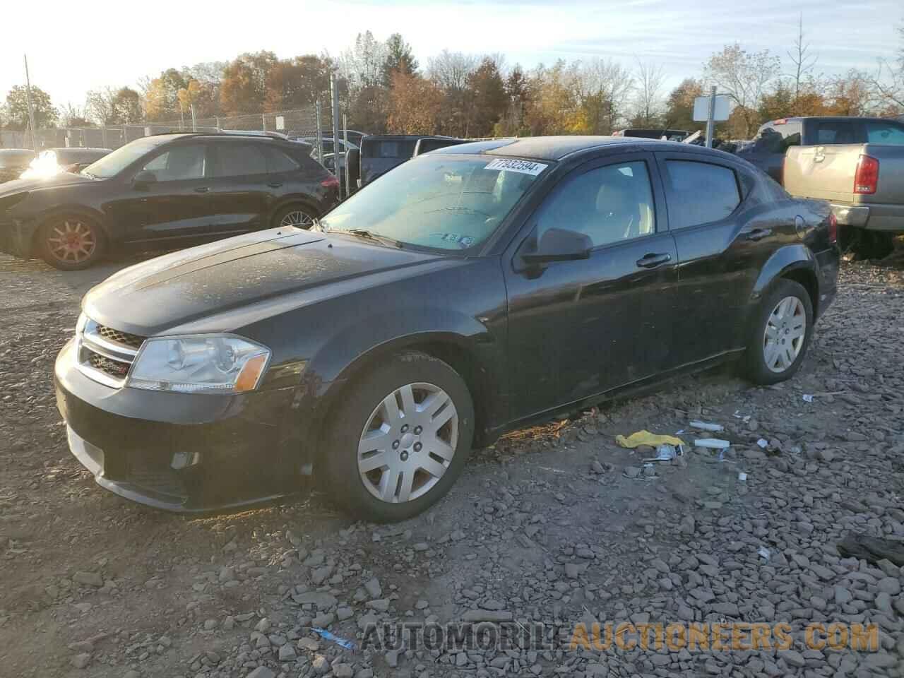 1C3CDZABXDN756907 DODGE AVENGER 2013