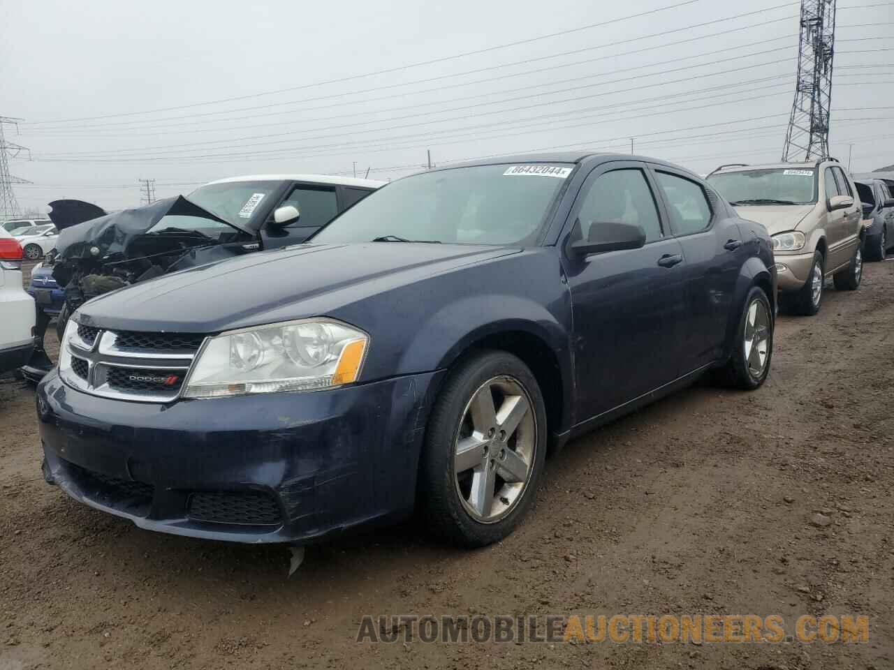 1C3CDZABXEN112602 DODGE AVENGER 2014