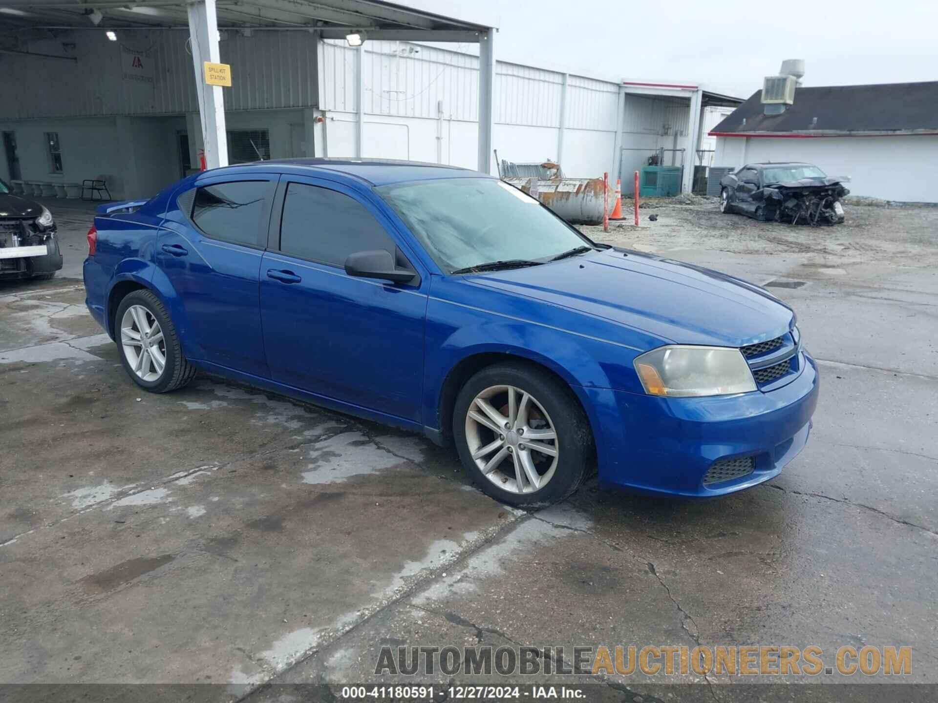 1C3CDZABXEN119842 DODGE AVENGER 2014