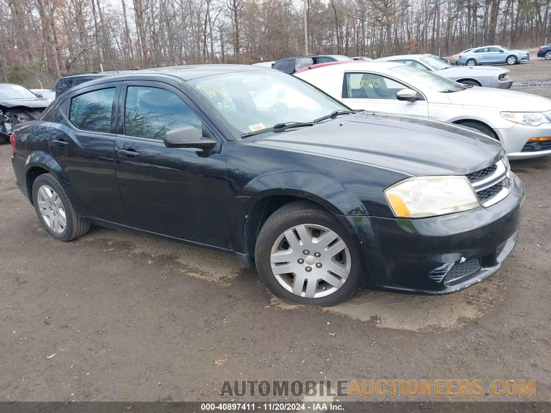 1C3CDZAG0DN747872 DODGE AVENGER 2013