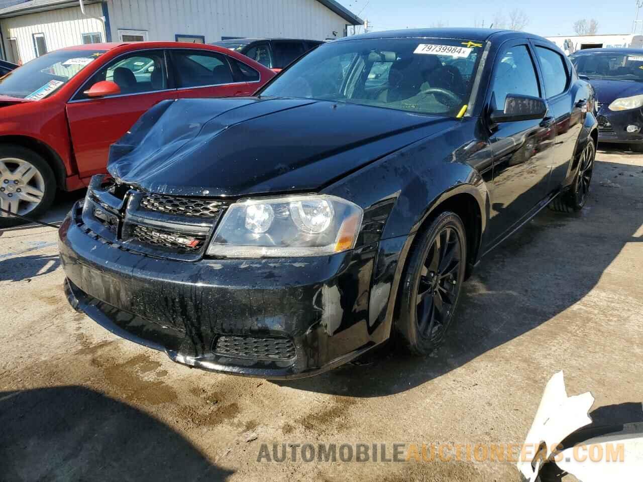 1C3CDZAG0EN129047 DODGE AVENGER 2014