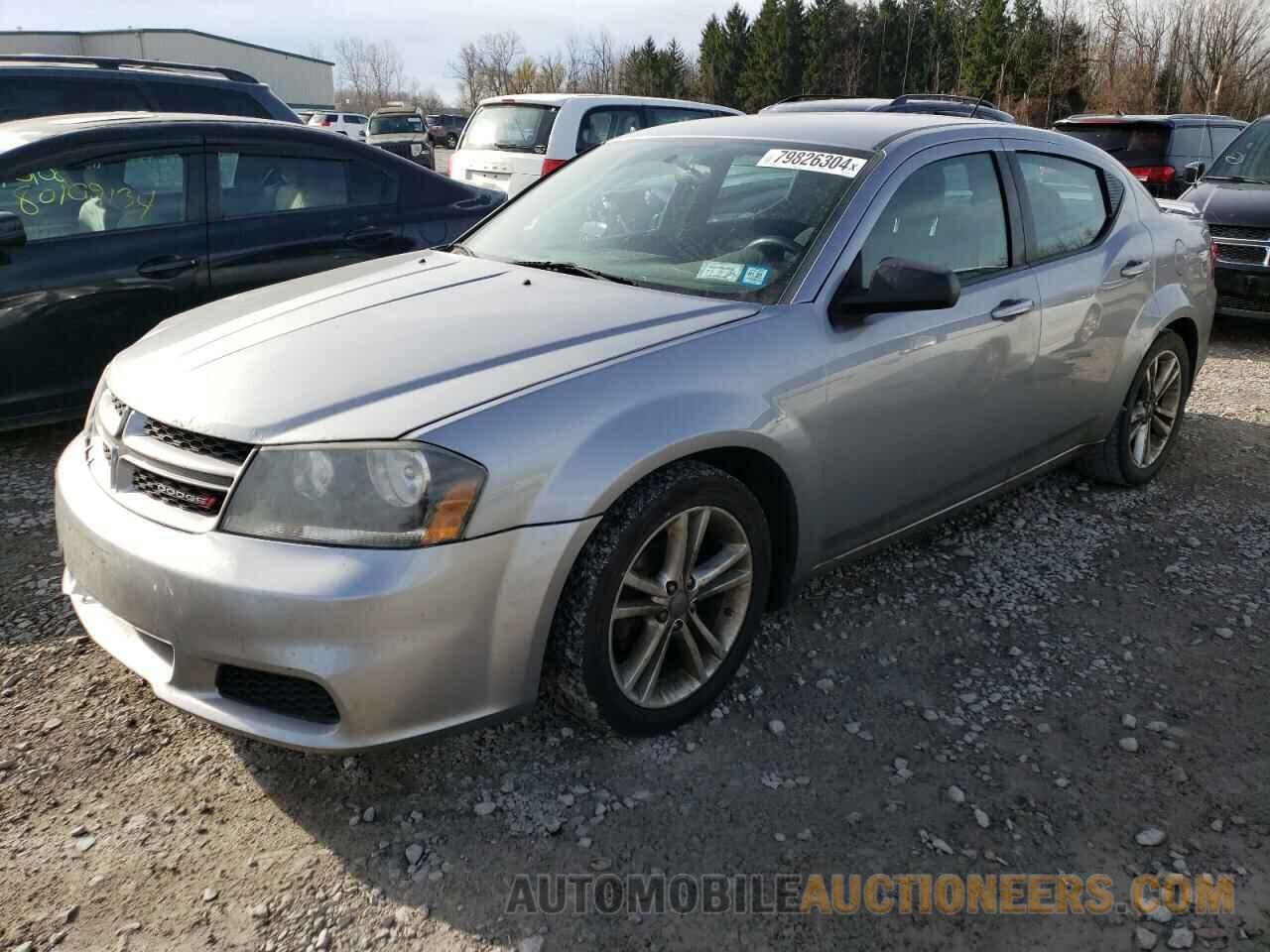 1C3CDZAG1EN174840 DODGE AVENGER 2014