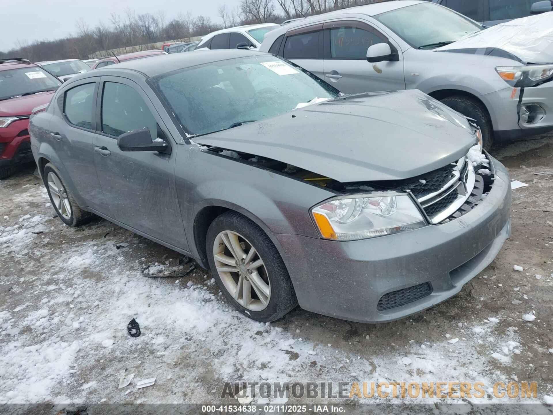 1C3CDZAG3DN586420 DODGE AVENGER 2013