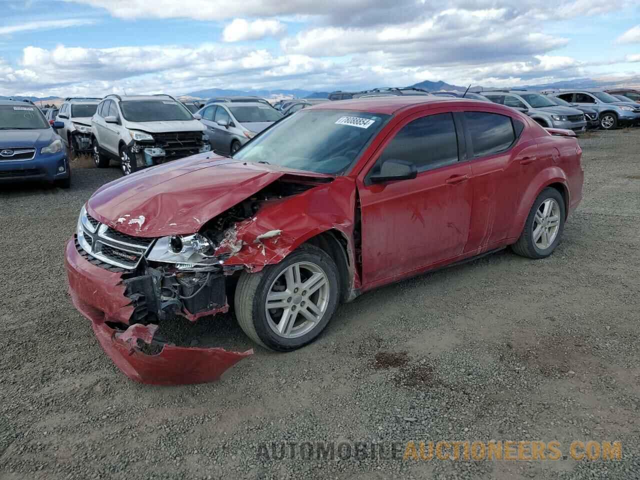 1C3CDZAG3DN610926 DODGE AVENGER 2013