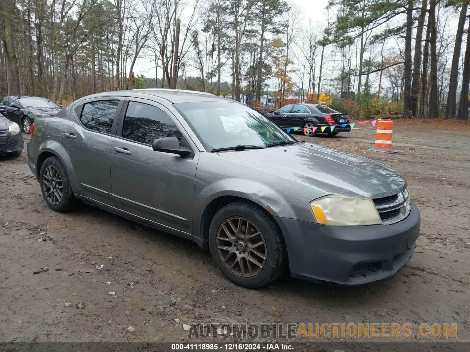 1C3CDZAG4CN310049 DODGE AVENGER 2012