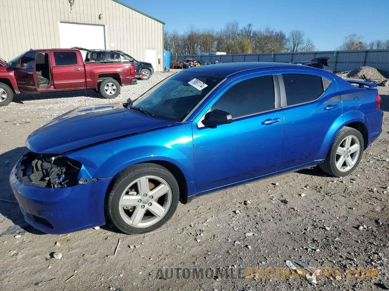 1C3CDZAG4EN118374 DODGE AVENGER 2014