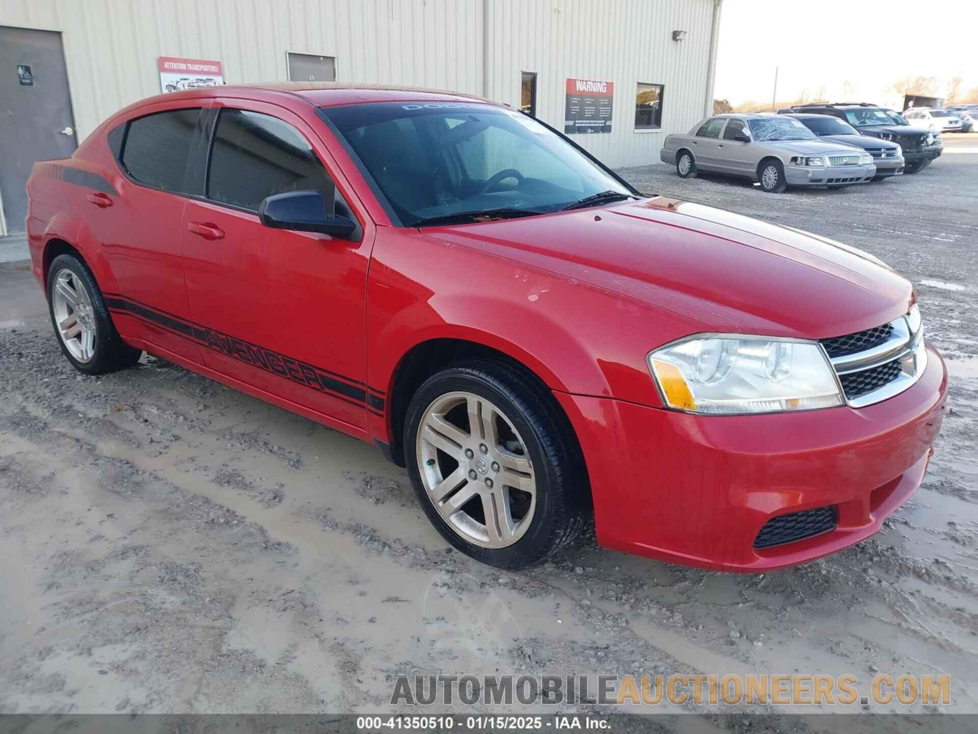 1C3CDZAG5EN218242 DODGE AVENGER 2014