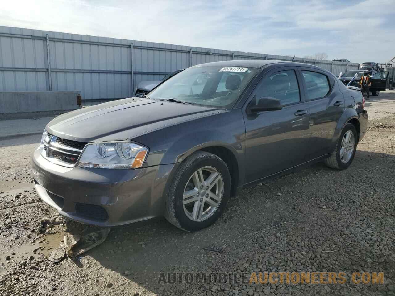 1C3CDZAG5EN222789 DODGE AVENGER 2014